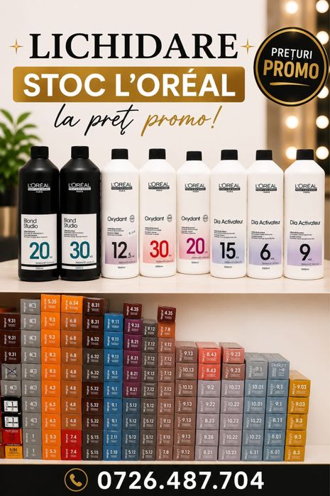 Vand produse Loreal/ Lichidare stoc