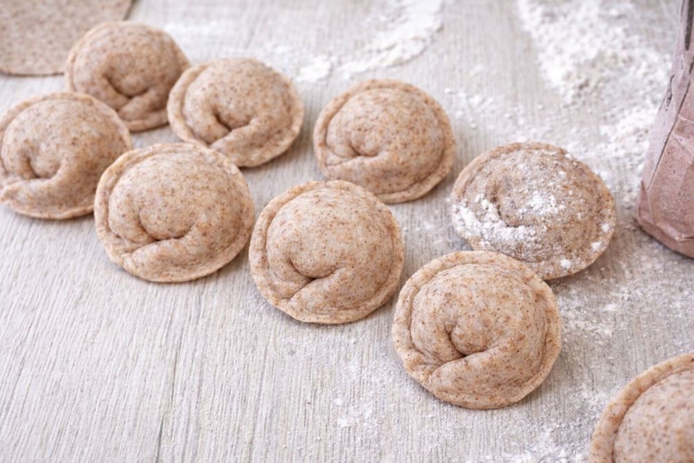 Полезные пельмени без белой муки