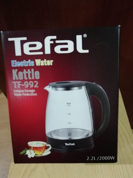 Тефаль электрочайник в упаковке