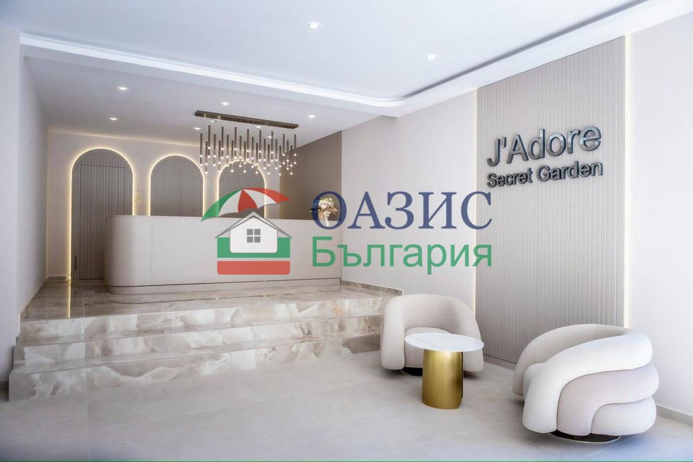 3-стаен апартамент на 6-ти етаж, Ж ' Адор Сикрет Гардън, Слънчев бряг, България - 130,13 кв. м.,