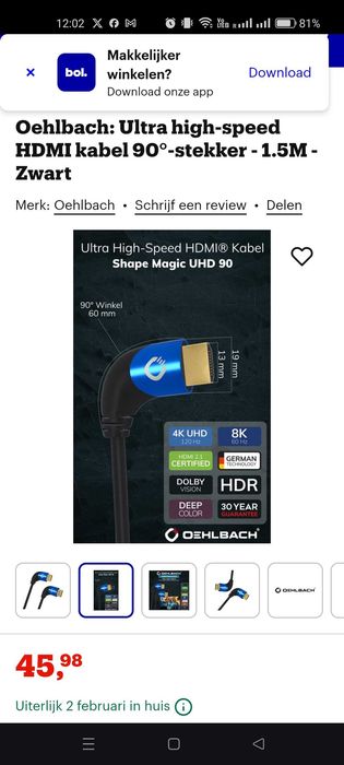 Cablu 3m hdmi 8k