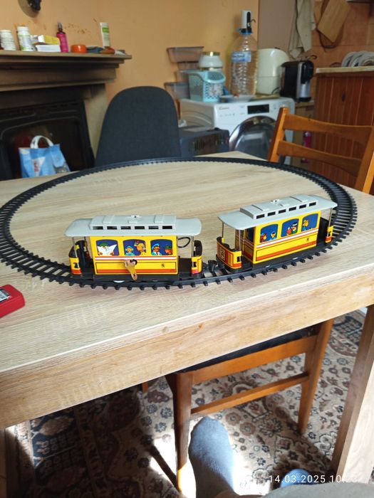 Ретро влак тенекиен