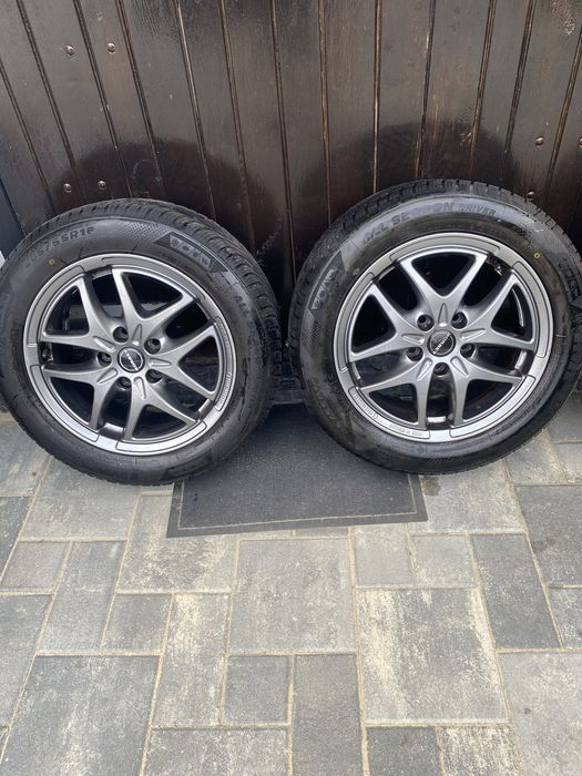 Jante aluminiu 16 cu anvelope noi