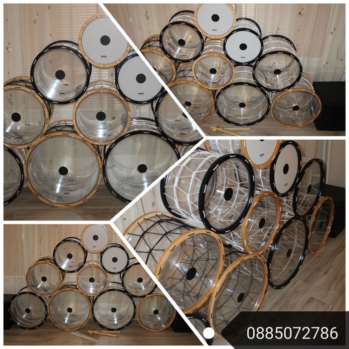 Изработка и ремонт на тъпани 85€