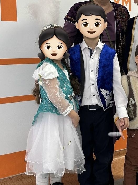 Жилетка детская в казахском стиле