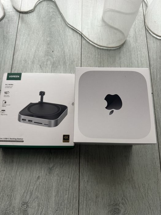 Mac Mini PC Apple cu procesor Apple M4, 10 nuclee CPU and 10 nuclee GPU, 16GB, 256GB SSD, INT KB