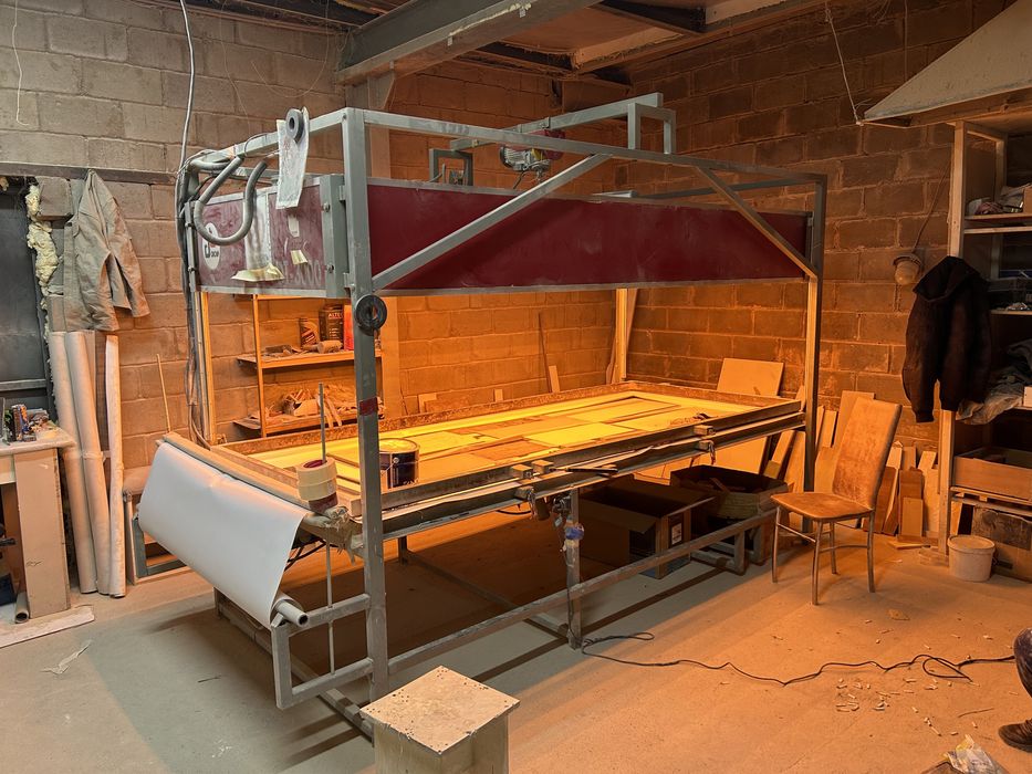 Мембрано вакумный пресс