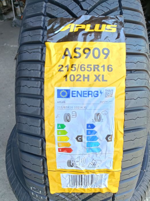 НОВИ ВСЕСЕЗОННИ -16цола -215/65-1бр.-68€-.-с монтаж и баланс.