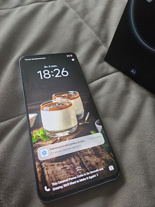 Телефон Vivo V60 Lite на гарантии.