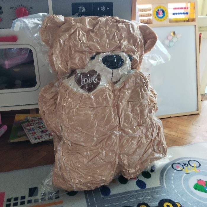 Кафяв плюшен мечок 110 см.