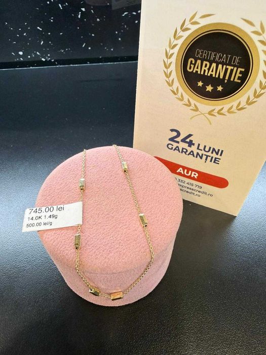 Bratara aur 14k 1.49g 20cm (Iulius Mall)(B-44838.3) Garantie 2 ani!