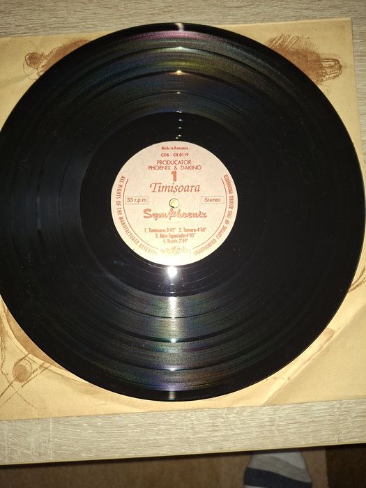 Phoenix-Symphoenix, disc vinil gatefold