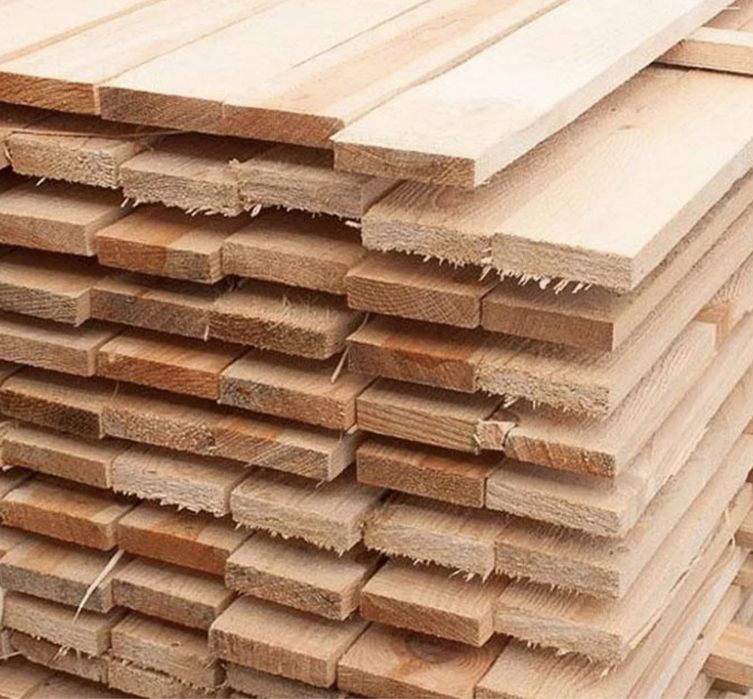 Пиломатериал: доска, брус, жерди.