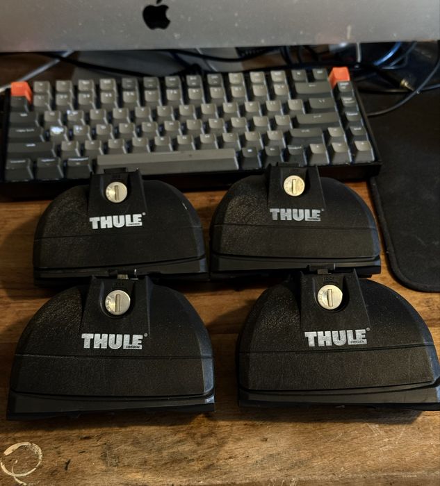 Thule Rapid System 753 montaj Ford Focus- prindere bară transversală.