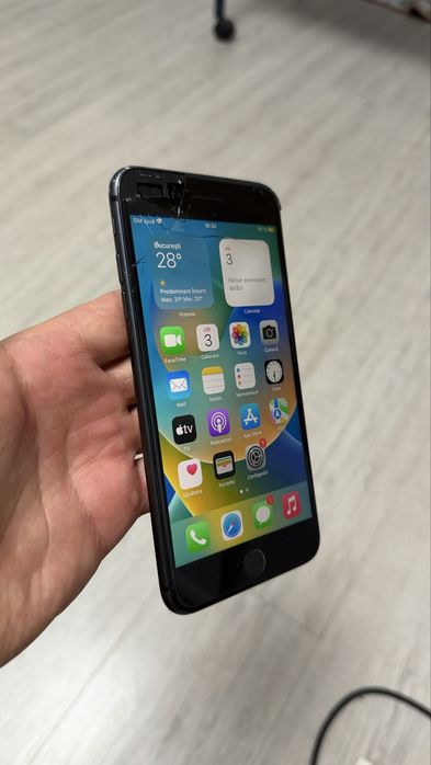 iPhone 8 Plus Neverlock 256GB-Amprenta OK-Spart Dar PERFECT FUNCTIONAL