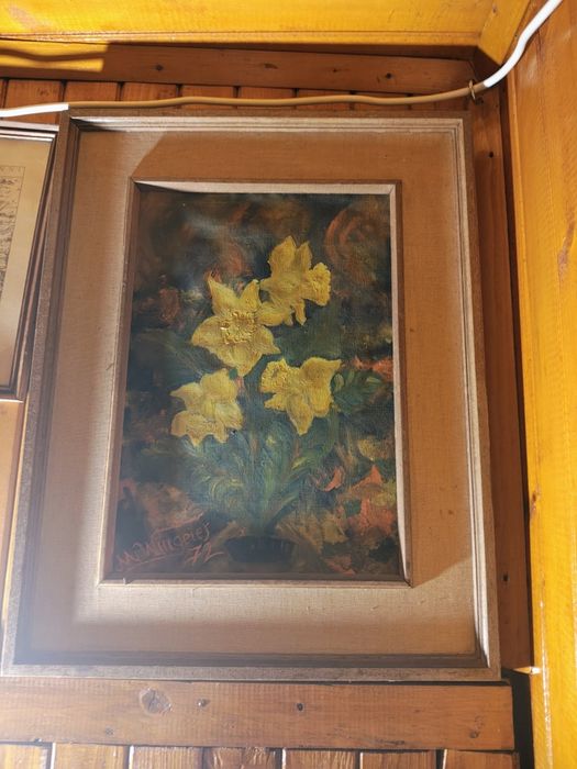 Нарциси Картина В Рамка и Паспарту