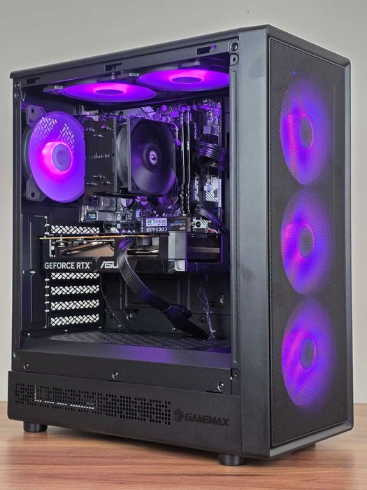 Нов | Ryzen 7 7700 | RТX 5060 | 16 GB RAM | NVMe | Геймърски