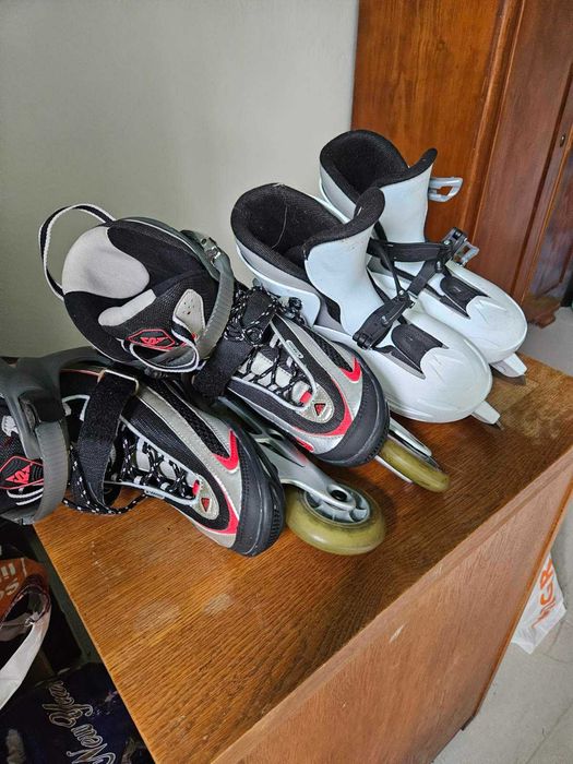 Ролери K2 VO2 Max (41.5) и Кънки за лед Roces MCK II(38-40)