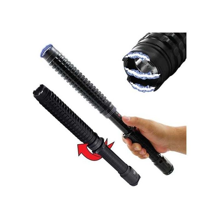 Baston  extensibil autoaparare HY X10 + Spray Nato Cadou