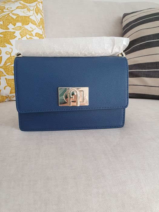 Geanta Furla, albastru inchis, noua