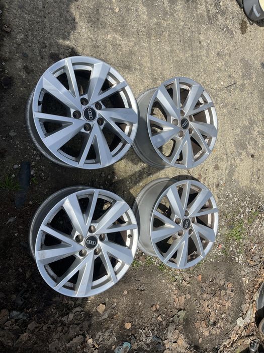 Продавам оригинални джанти за Audi Q-2/ ауди кю-2/ 17 цола 5х112 57.1/ 7,0Jx17H2 ET 45/ подходящи и за VW Skoda/шкода