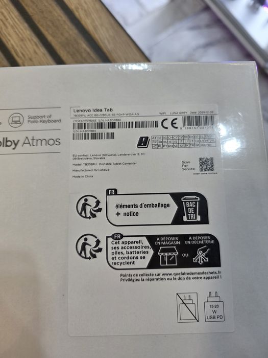 Lenovo Idea Tab Matte Edition 128GB. 8GB RAM. SIGILATA !!