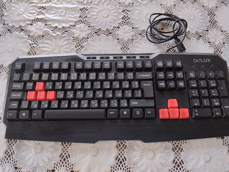 Клавиатура Delux USB