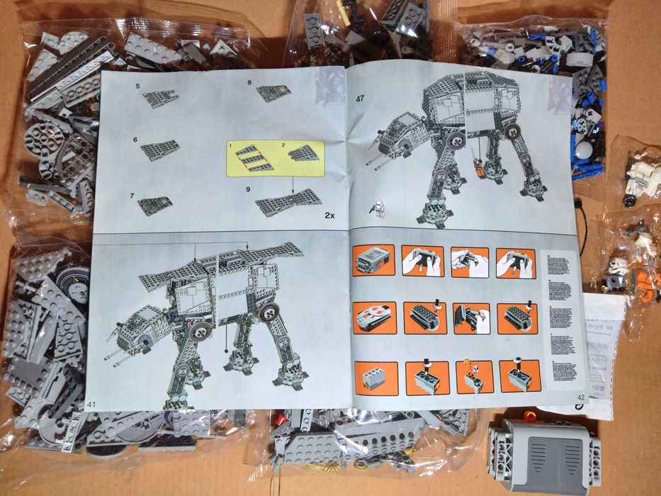 NOU TIP le go Star Wars Motorized Walking AT-AT 10178-1
