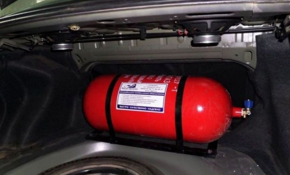 Метан установка прапан