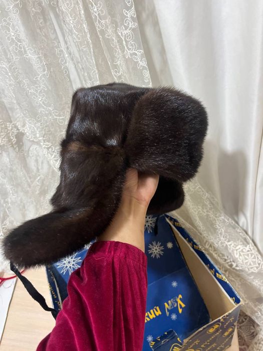 Мужские Норковые шапки, телпак, norka telpak