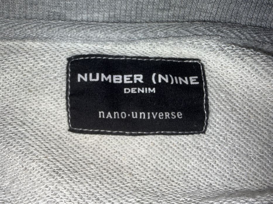 Number nine x nano universe свитшот