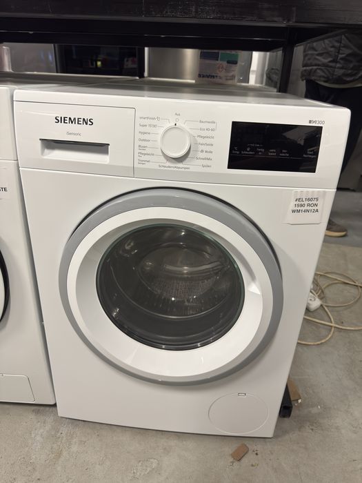 Mașină de spălat rufe 9kg Siemens iQ300 WM14N12A