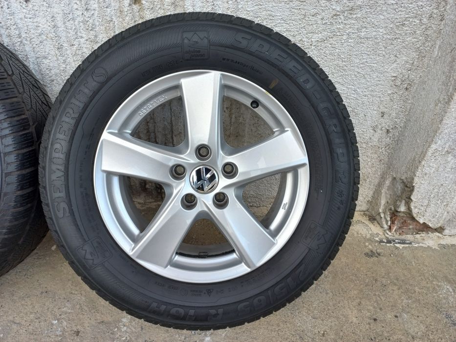 1 ) Jante r16 5x112 vw tiguan skoda seat audi  215 65 16