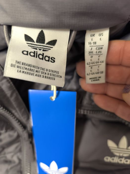 Дамско яке Adidas с гъши пух