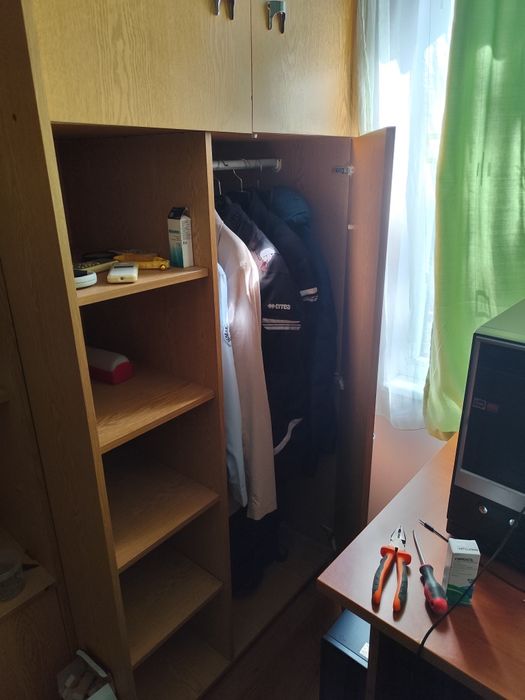 Секция 2бр + двукрилен гардероб