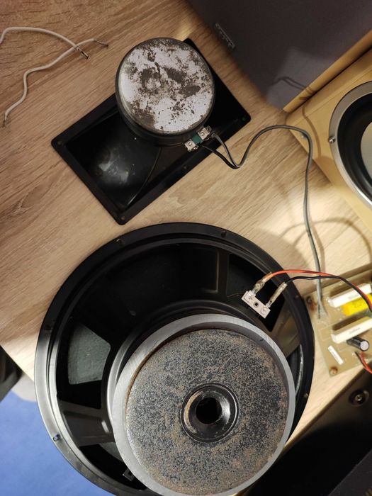 difuzoare 10 și 12 inchi subwoofer Teufel și un twitter
