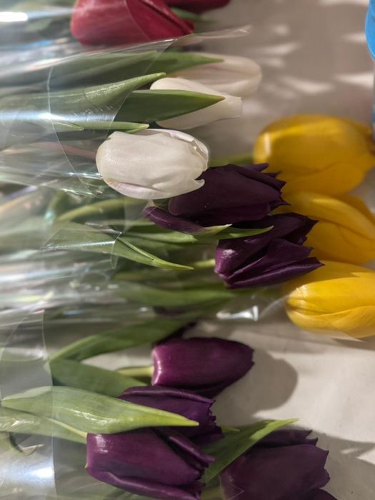 Тюлпаны цветы с доставкой по городу