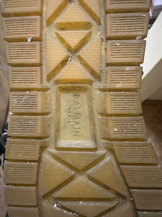 Оригинални обувки Balmain high-top strap