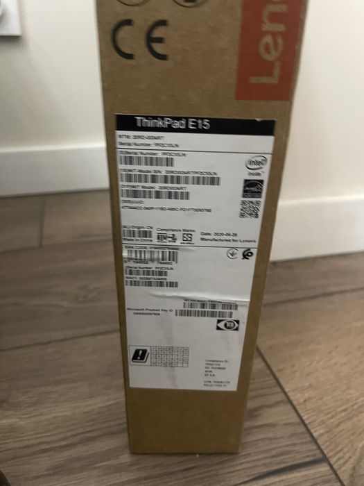 Lenovo Thinkpad E15 ноутбук i3 10th