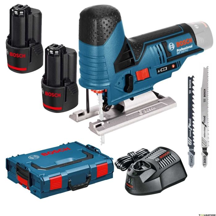 Аккумуляторный лобзик Bosch GST 12V-70 комплект  L-BOXX оригинал новый