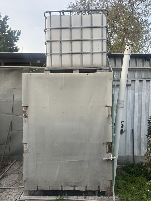 Душ для дачи с Еврокубом