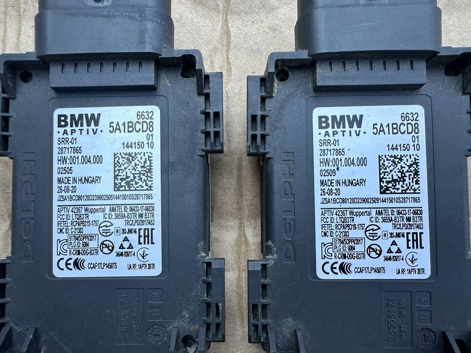 Distronic / Acc / Blind assist BMW Seria 1 2 3 4 5 6 7 X3 X4 X5 X6 X7