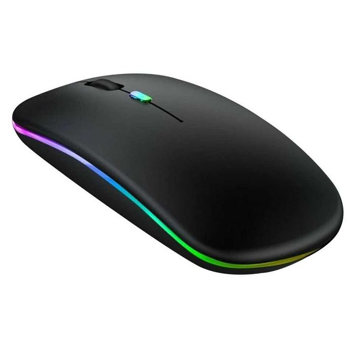 Безжична мишка, Bluetooth 5.0 и 2.4G двоен режим,1600 dpi,Акумулаторна