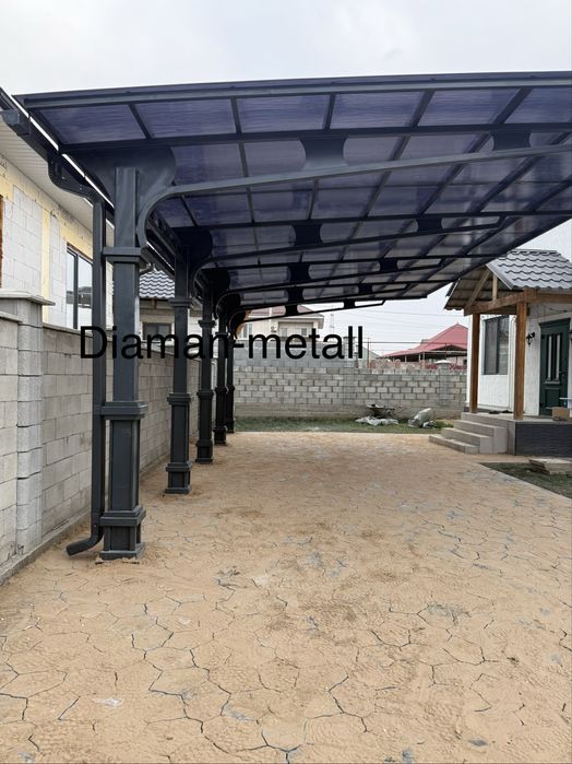 Навесы консольные навес из полигали