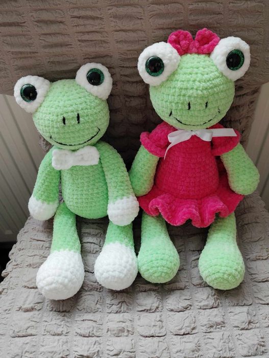 Плетени плюшени играчки