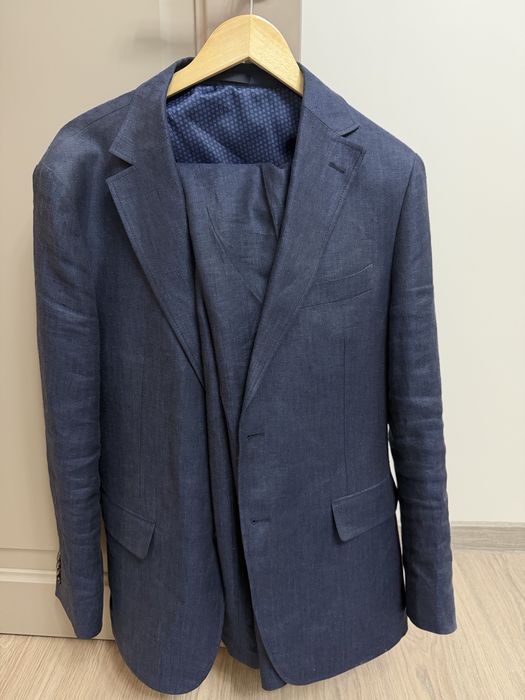 Костюм лен, 52 размер