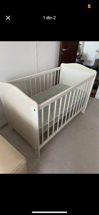 Pătuț din lemn pentru copii