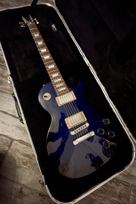 2015 Gibson Les Paul Studio Manhattan Midnight Blue