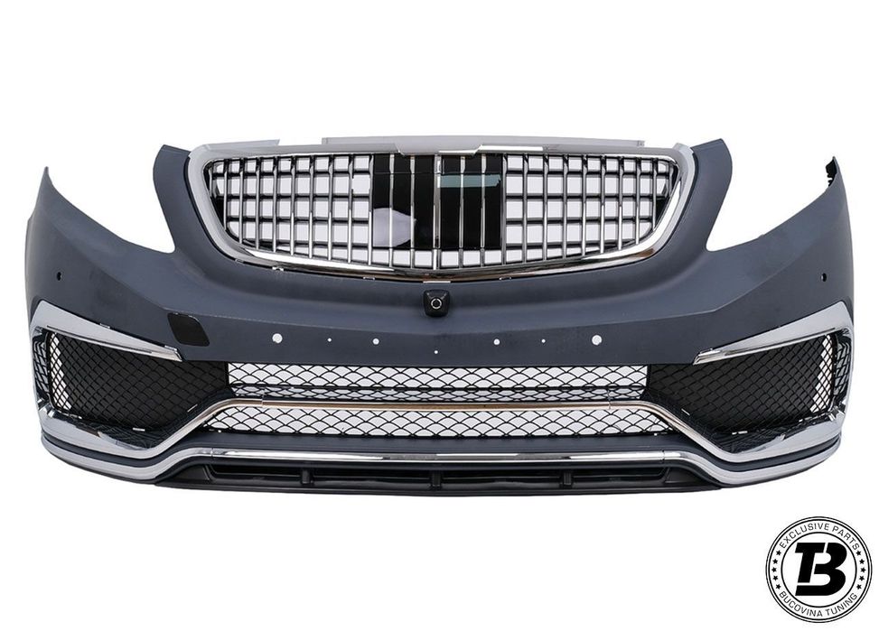Pachet Exterior compatibil cu Mercedes V Class W447 MBH Design
