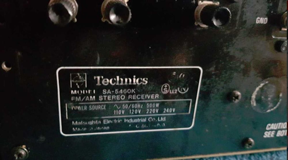 TECHNICS SA-5460K receiver amplituner vintage *1977